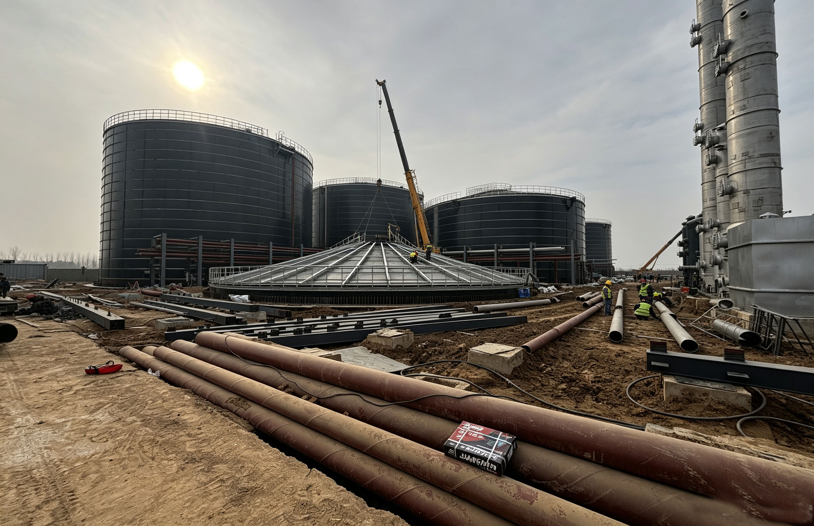 Anaerobic Waste Digester Tanks